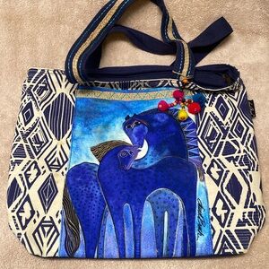 Vintage Laurel Birch Tote